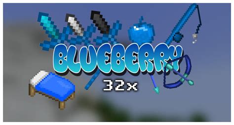 Blueberry 32x Texture Pack Blue 189 Download Minecraft Texture Pack