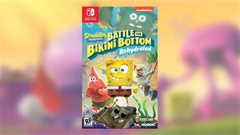 Spongebob Squarepants Battle For Bikini Bottom Rehydrated Switch