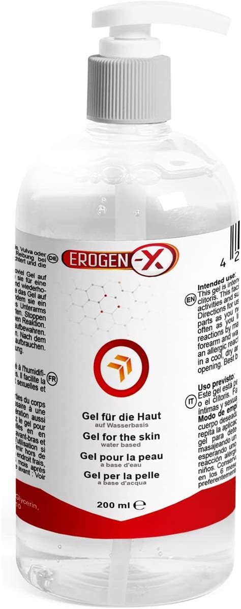 Erogen X Gel Per La Pelle Zone Erogene 200 Ml Amazon It Salute