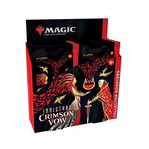 Magic The Gathering Crimson Vow Collector S Booster Display De Spelvogel