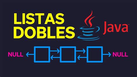 Listas Doblemente Enlazadas Java ☕ Estructura De Datos Java Youtube