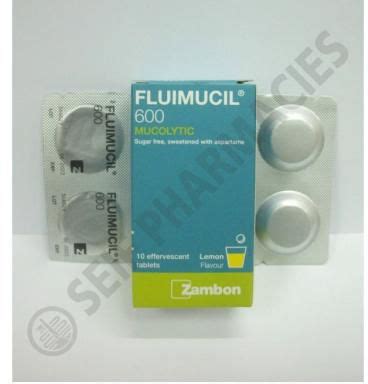 Fluimucil Acetylcysteine Mg Eff Tab Price From Seif In Egypt