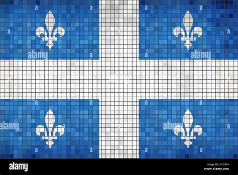 Flag Of Quebec Illustration Quebec Canada Flag Canadian Province