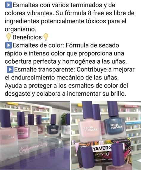 Informacion Sobre Esmaltes De Kenya Vergara