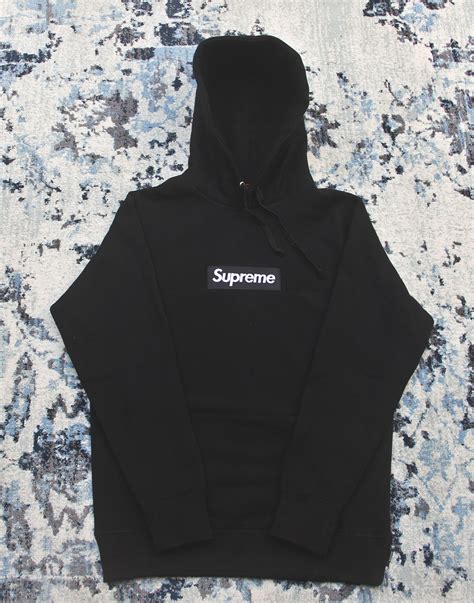 Supreme Supreme Box Logo Hoodie Black Supreme Hoodie Supreme Box