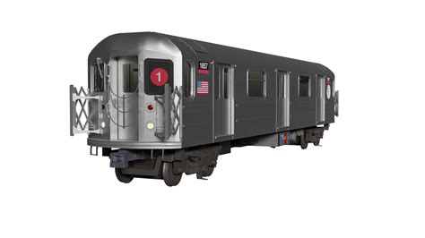 R62a subway train nyc model - TurboSquid 1630844