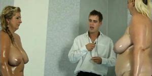 Nude Oil Wrestling Match Broke Out Between Fatties Tnaflix