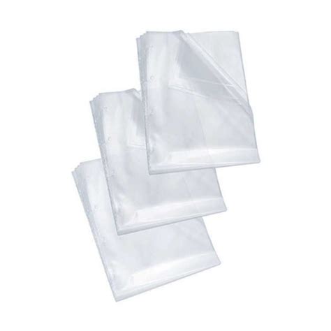 Envelope Saco Plastico Oficio X Cm Sem Furos Medio C Unids