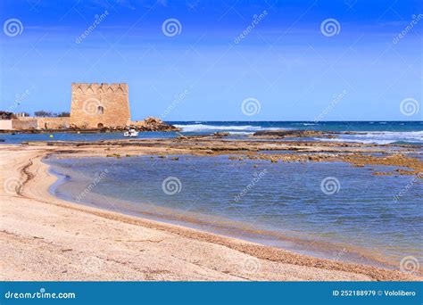 Torre Santa Sabina Beach In Apulia Italy Stock Image Image Of