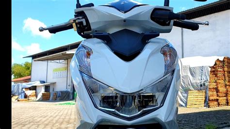 warna velg  motor putih rodapart