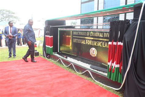 PHOTOS Uhuru Launches DCI National Forensic Laboratory