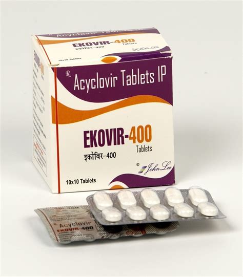 JOHNLEE Acyclovir Tablets For VIRAL SKIN INFECTIONS Packaging Type