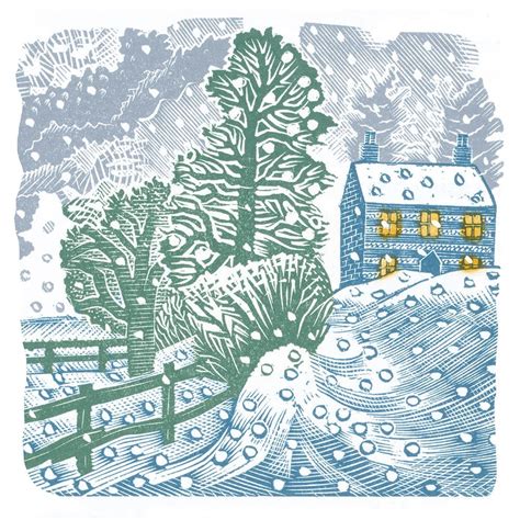 Museums And Galleries Vanda Winter Snow Pack Of 8 Christmas Cards