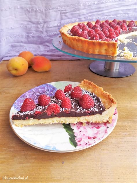 Czekoladowa Tarta Z Malinami Chocolate Rasberry Tart Lekcje W Kuchni