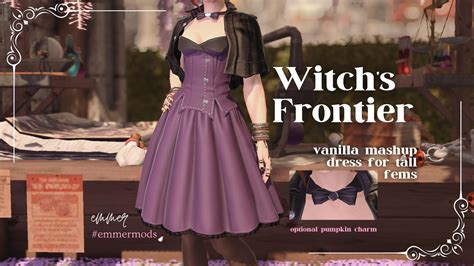 Witchs Frontier The Glamour Dresser Final Fantasy Xiv Mods And More