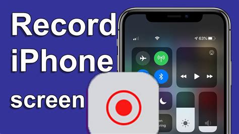 How To Screen Record On Iphone Screen Recorder For Iphone Youtube