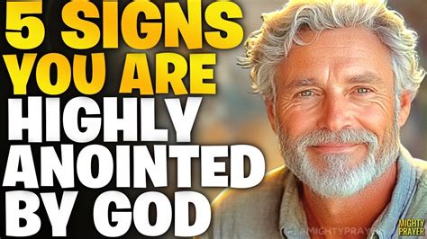 If You Notice These Signs In Your Life You Are Anointed By God YouTube