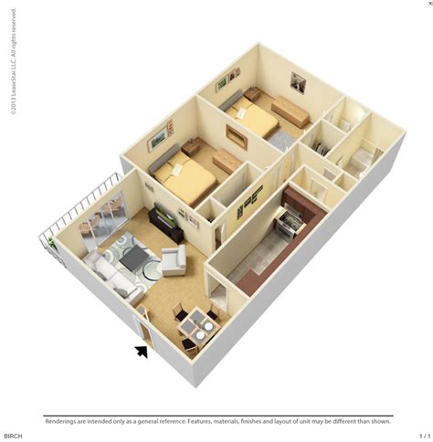 Briarcliff Floorplans — The District Apartment Homes