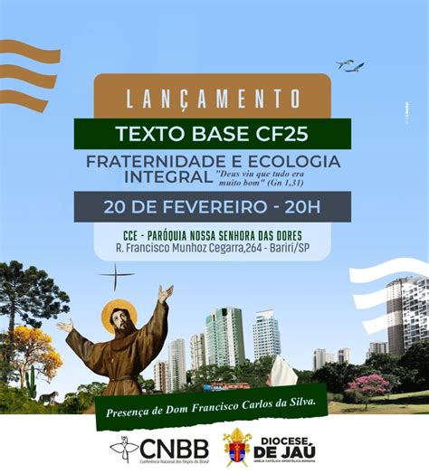Texto Base Da Campanha Da Fraternidade 2025 Pdf - Lançamento do Texto-Base da Campanha da Fraternidade 2025 na Diocese de ...