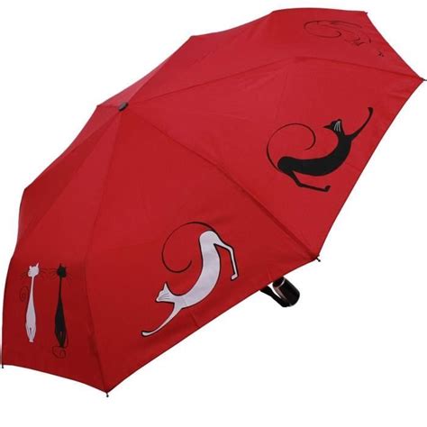 Mini Parapluie De Poche Avec Ouverture Et Fermeture Automatique Motif