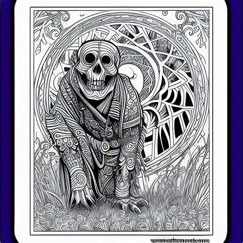 Spooky Halloween Coloring Pages