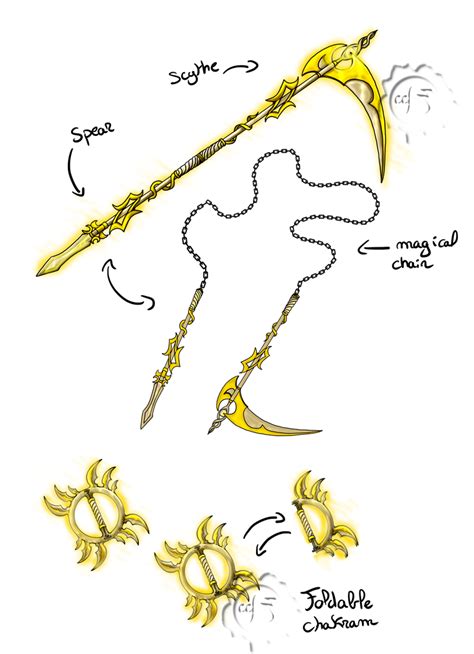 Celestial weapons by Felina-Faerlaingal on DeviantArt