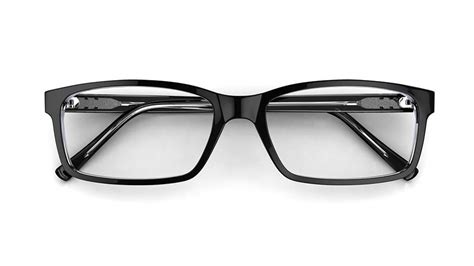 Black And White Glasses Specsavers Specsavers Men S Glasses Duval Black Square Metal Frame 69