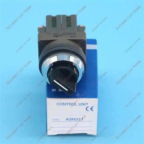 1pc New Idec Asn311 Second Gear Self Locking Selector Switch Spot Stock