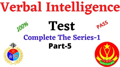 Verbal Intelligence Test Coding Decoding Mcqs Afns Amc Pma Pn Gdp Hot