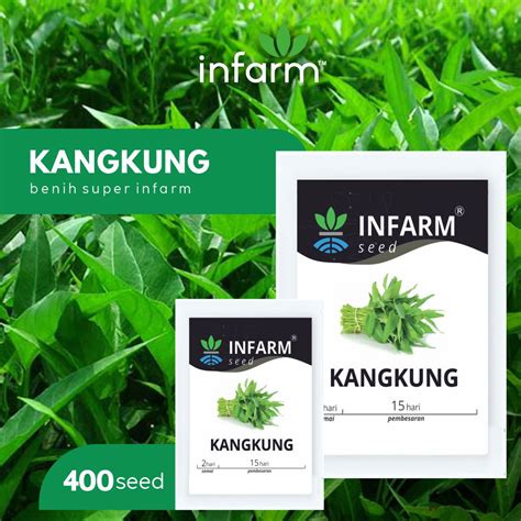 Jual INFARM Benih Bibit Biji Super Sayur Kangkung Shopee Indonesia