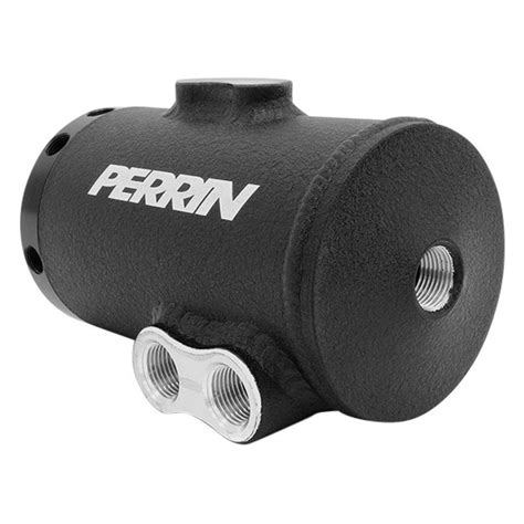 Perrin Performance Psp Eng Bk Oil Catch Can Kit With Tmic Air Oil