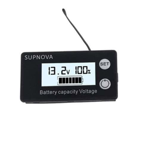 Plumh Measurement Dc V V Battery Status With Lcd Voltage Gauge