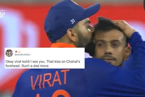 Virat Kohli Kissed Yuzvendra Chahal After Kusal Mendis Wicket And Everyone Liked It News18