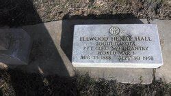 Ellwood Henry Hall 1888 1958 Homenaje De Find A Grave