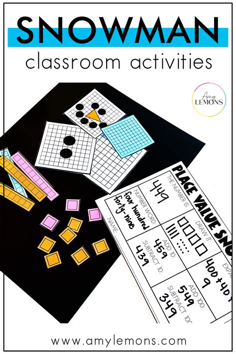 5 Fun Snowman Activities for the Classroom - Amy Lemons