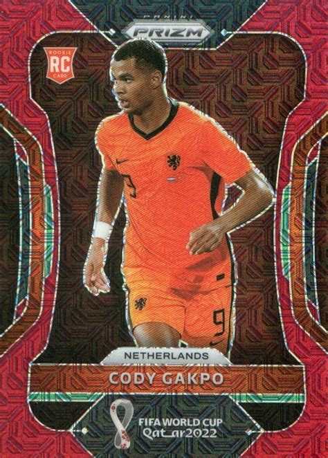 Cody Gakpo 2022 Prizm World Cup 153 Red Mojo 99 Price Guide Sports