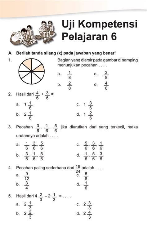 Soal Cerita Pecahan Smp Kelas 7 Dan Pembahasannya