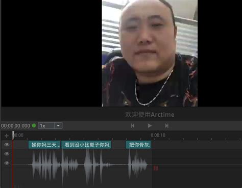 全自动语音识别生成字幕打轴软件arctime使用简介 哔哩哔哩