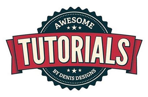 Logo TUtorial in Illustrator and Photoshop