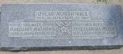 Jane Clarissa Miller Rice 1841 1896 Memorial Find A Grave