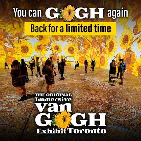 Immersive Van Gogh Exhibit NOW Toronto