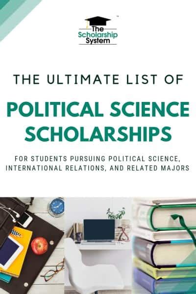 The Ultimate List of Political Science Scholarships - The Scholarship System