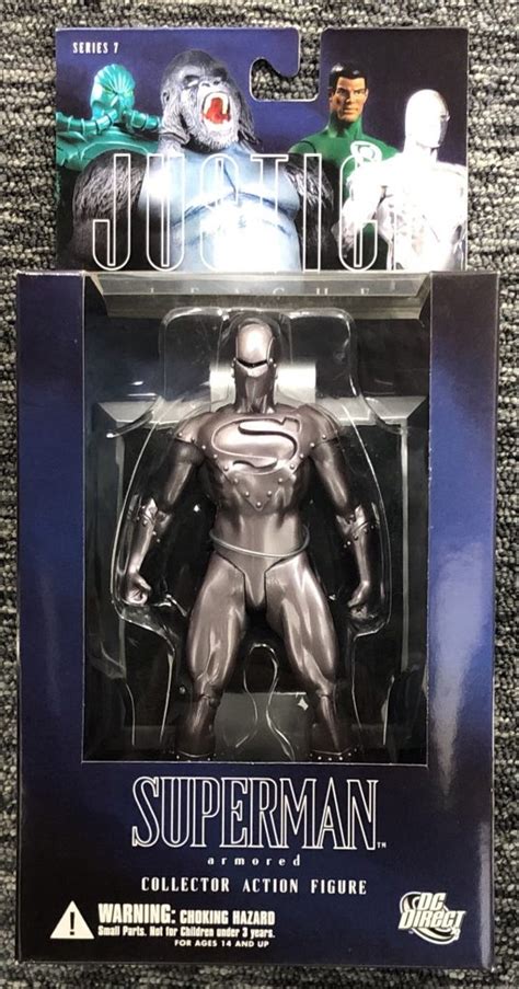 Dc Direct Alex Ross Justice League Series Armored Superman Action