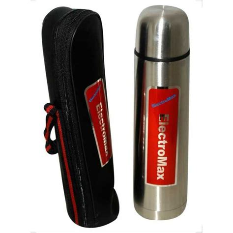 Stainless Steel Vacuum Flask Thermos Hot Cold L With Carrying Case Daraz Np