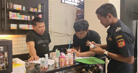 Bea Cukai Jambi Lakukan Monitoring Harga Transaksi Pasar Rokok Elektrik