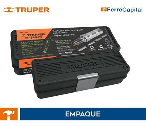 Desarmador Impacto Y 4 Puntas 3 8 S2 Expert Truper 101176 Envío gratis