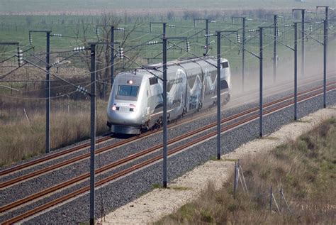 Special TGV Travelling At 356 6mph In 2007 And A Double Decker As Well