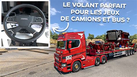 Enfin Un Volant Pour Camions Et Bus Tsw Moza Racing Euro Truck