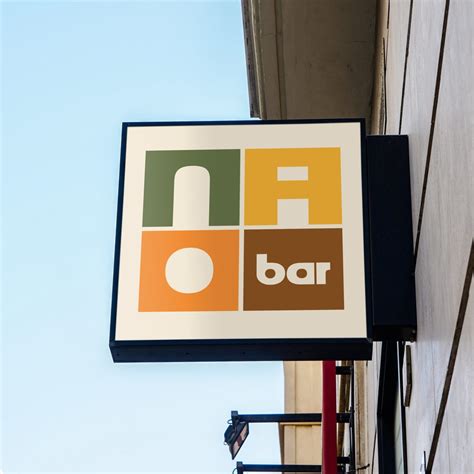 NAO BAR Brand Identity - pineapplestudio.design