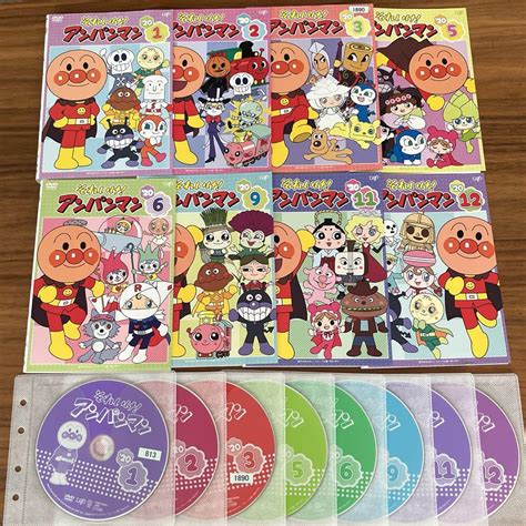 アンパンマンdvdアニメ8本セット